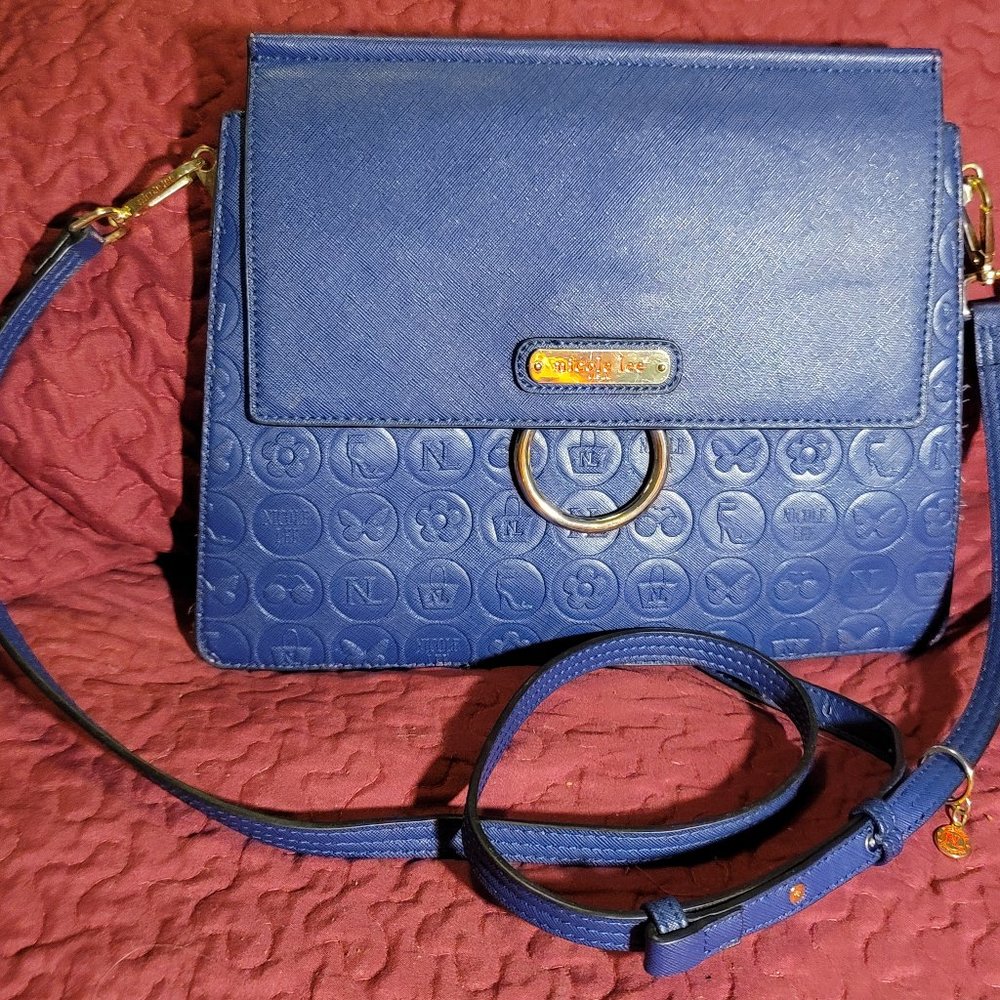 Nicole Lee USA Brand purse handbag Purse  Royal Blue New